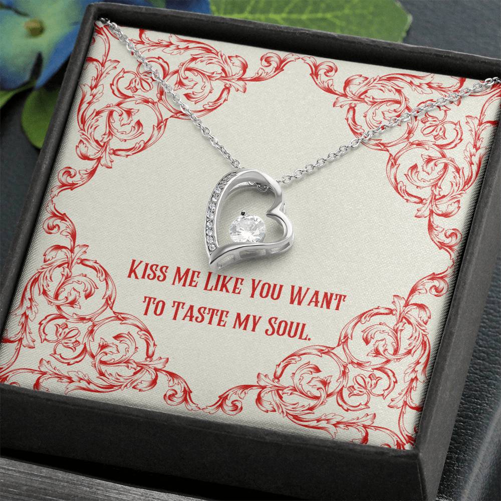 Kiss Me Heart Necklace