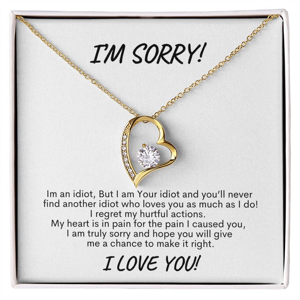 I'm Sorry Necklace