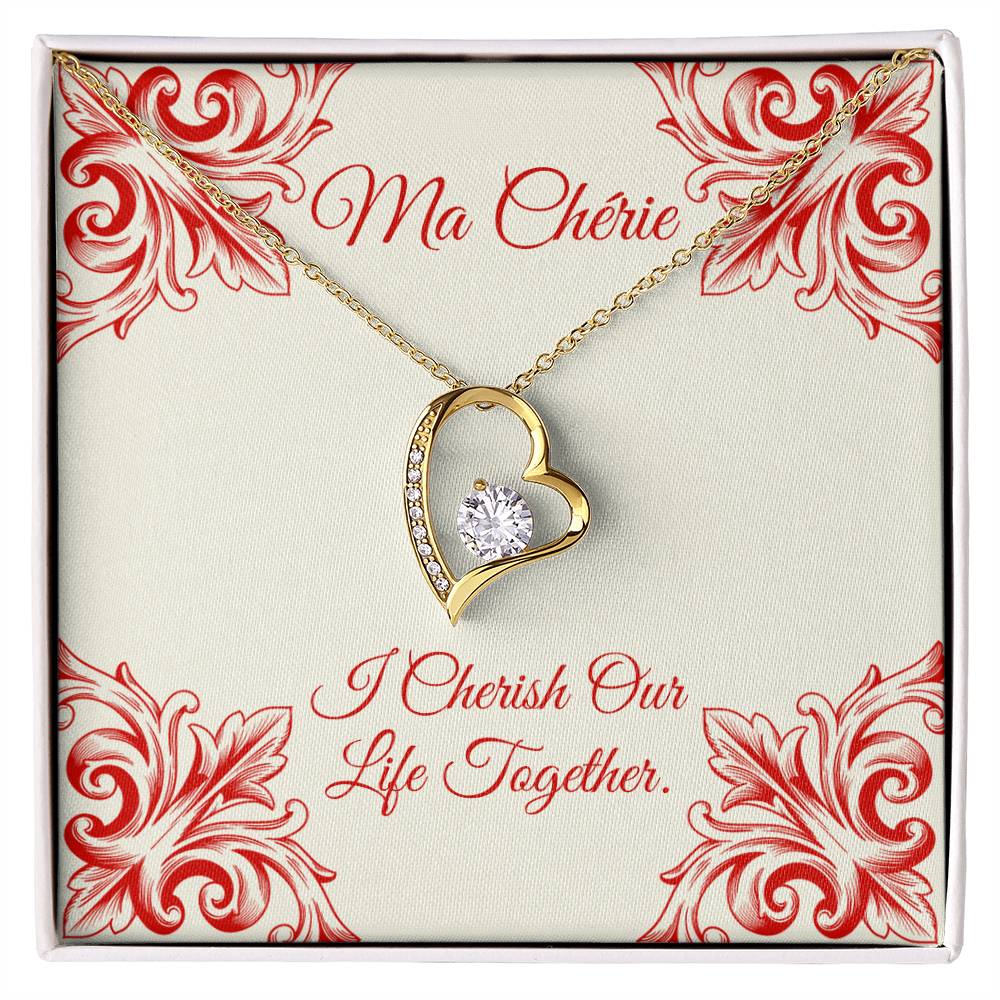 Ma Cherie Heart Necklace