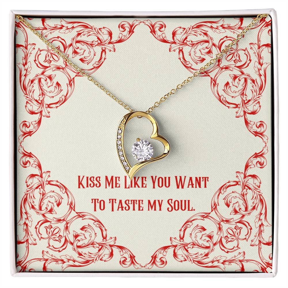 Kiss Me Heart Necklace