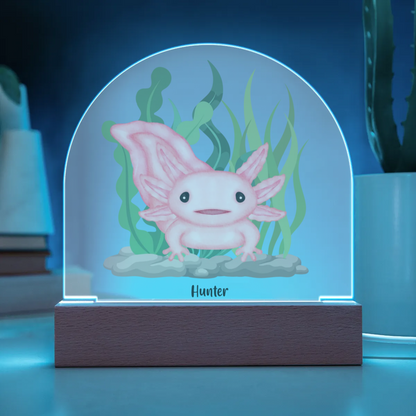 Axolotl Acrylic - Custom Name