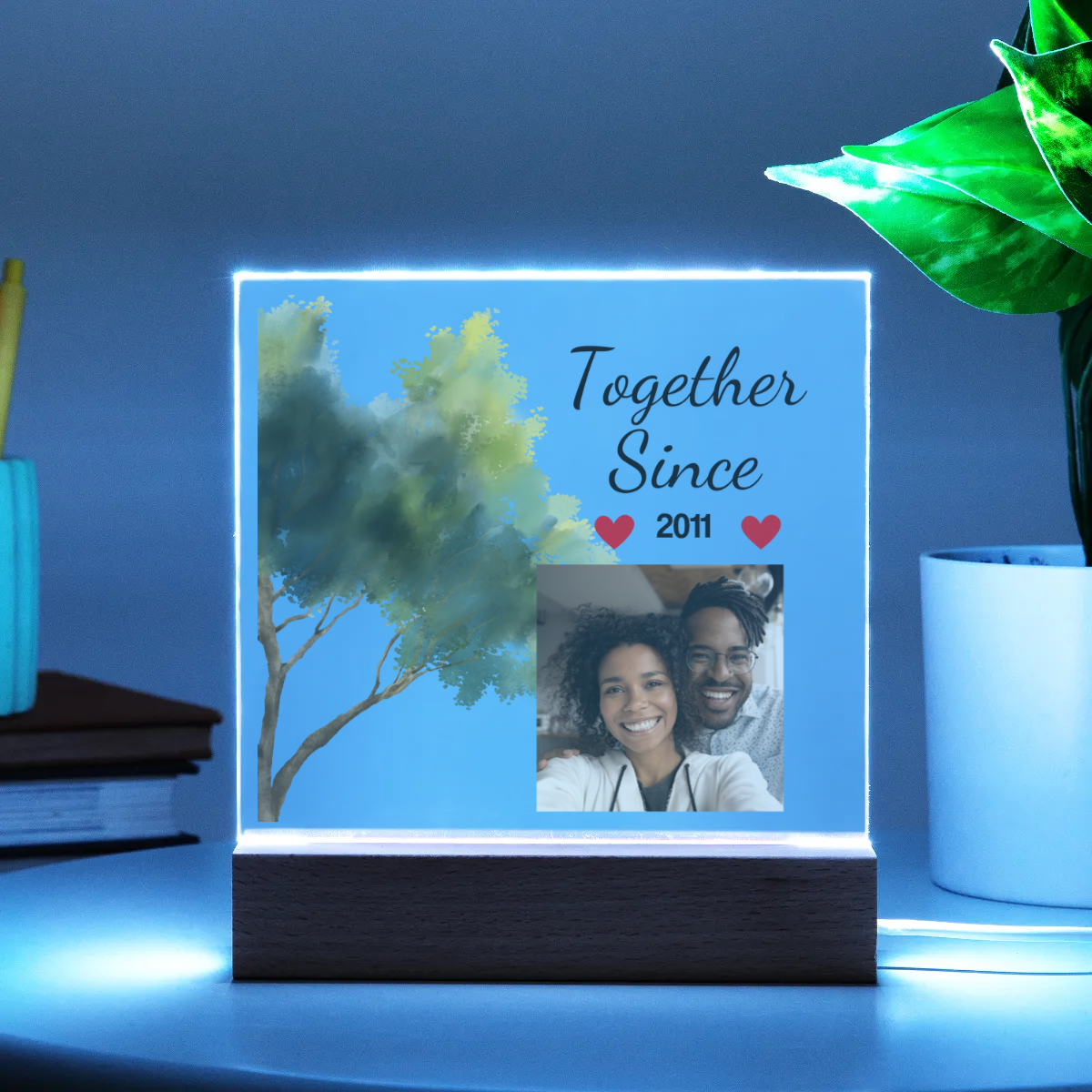 Together Since Acrylic - Custom