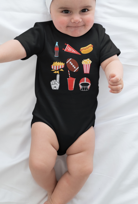 Football Fan Infant  Bodysuit