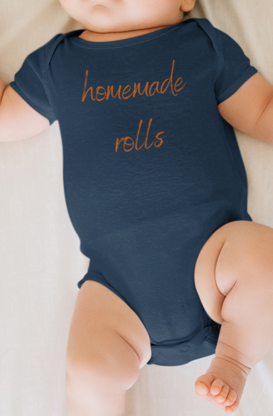 Homemade Rolls Infant Bodysuit