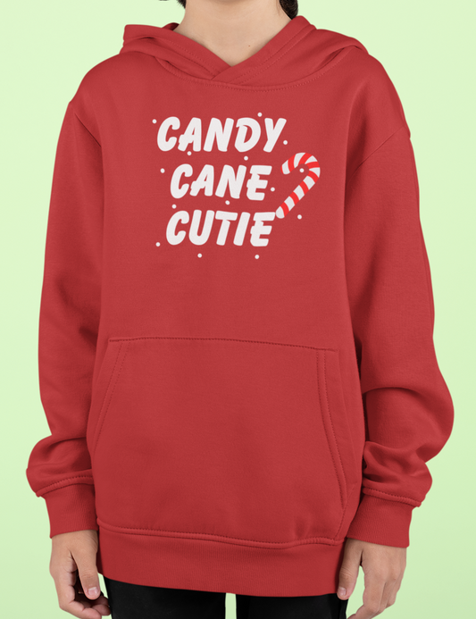 Candy Cane Cutie Youth Hoodie