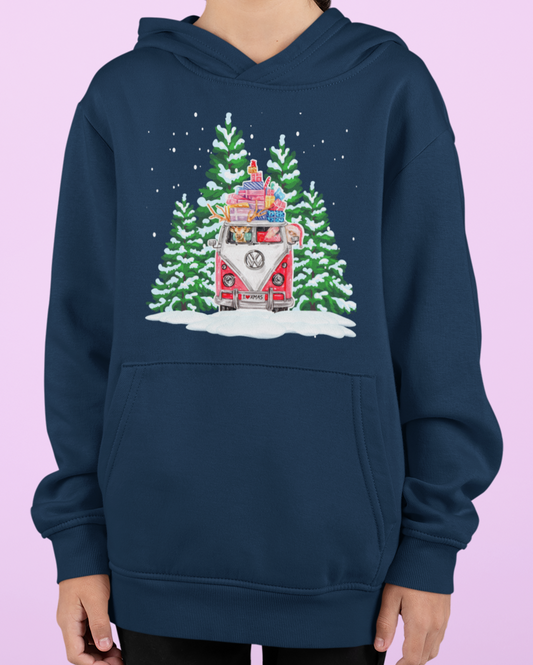 Christmas Scene Youth Hoodie