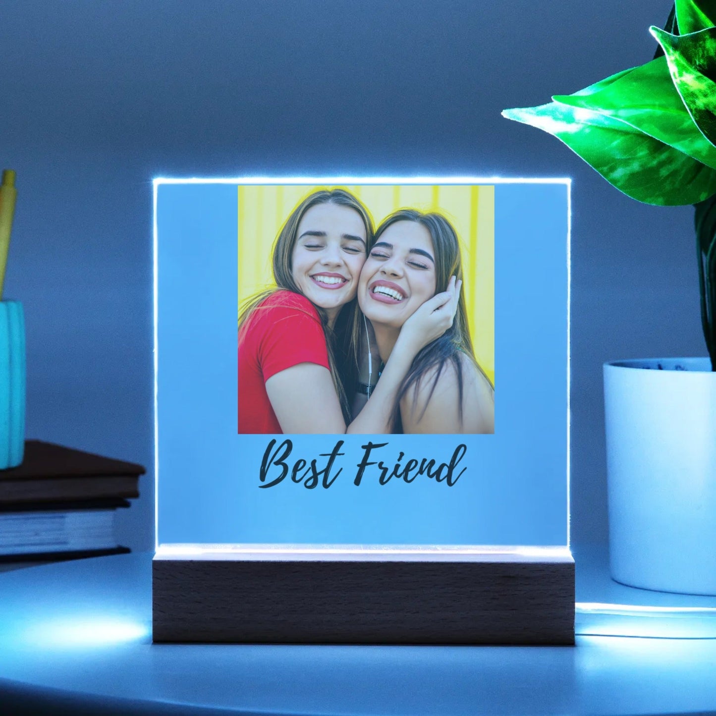 Best Friend Square Acrylic