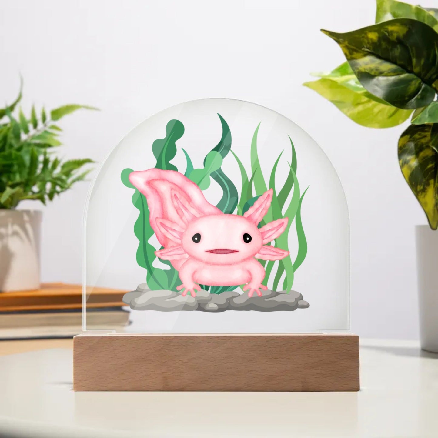 Axolotl Acrylic - Custom Name